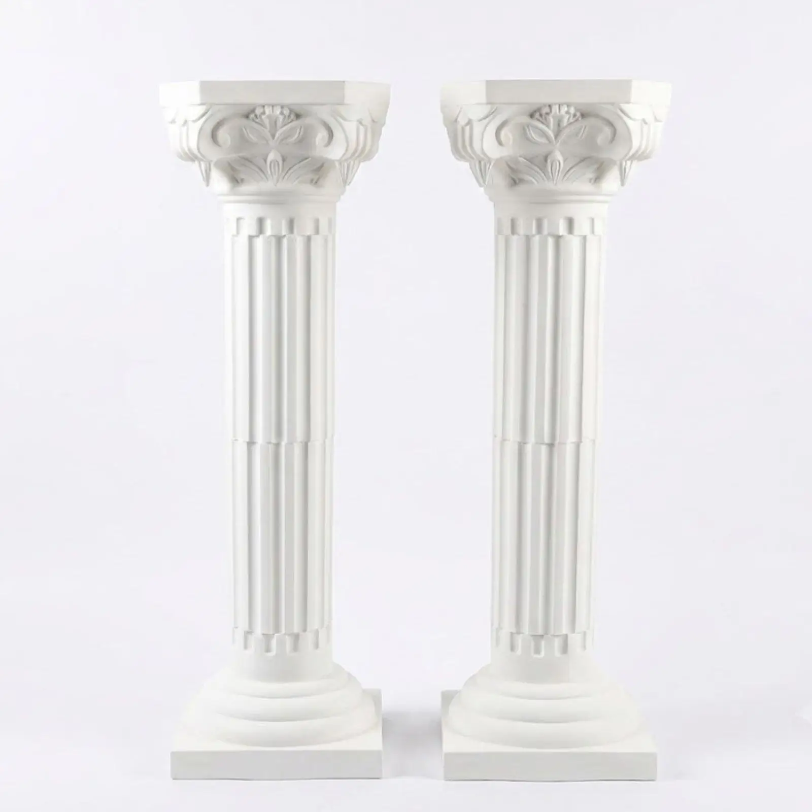 Roman Pillar Statue Plastic Column Elegant Decoration Wedding Decor Sculpture for Event Aisle