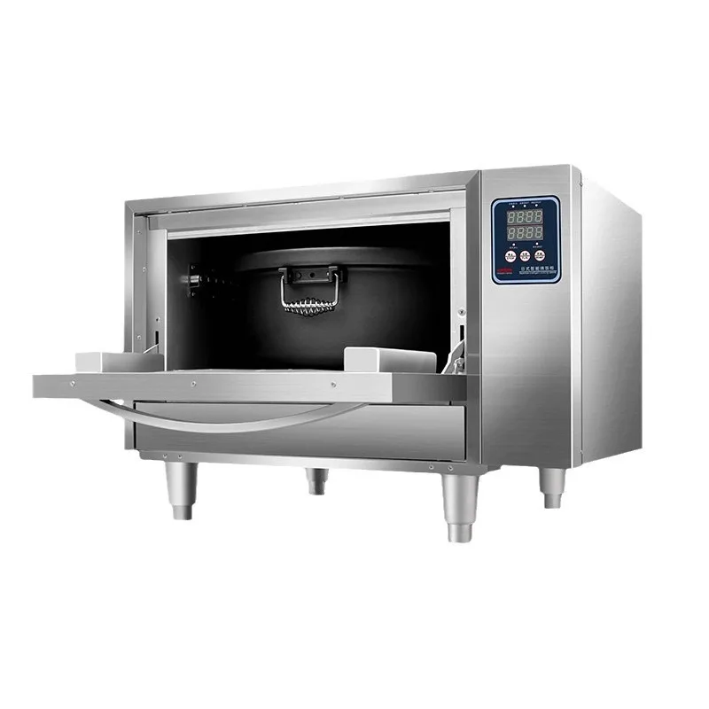 

Commercial Stainless Steel Intelligent Steaming Cabinet With Digital Control Rice Fast Cooking Catering Hotel Canteen Restaurant