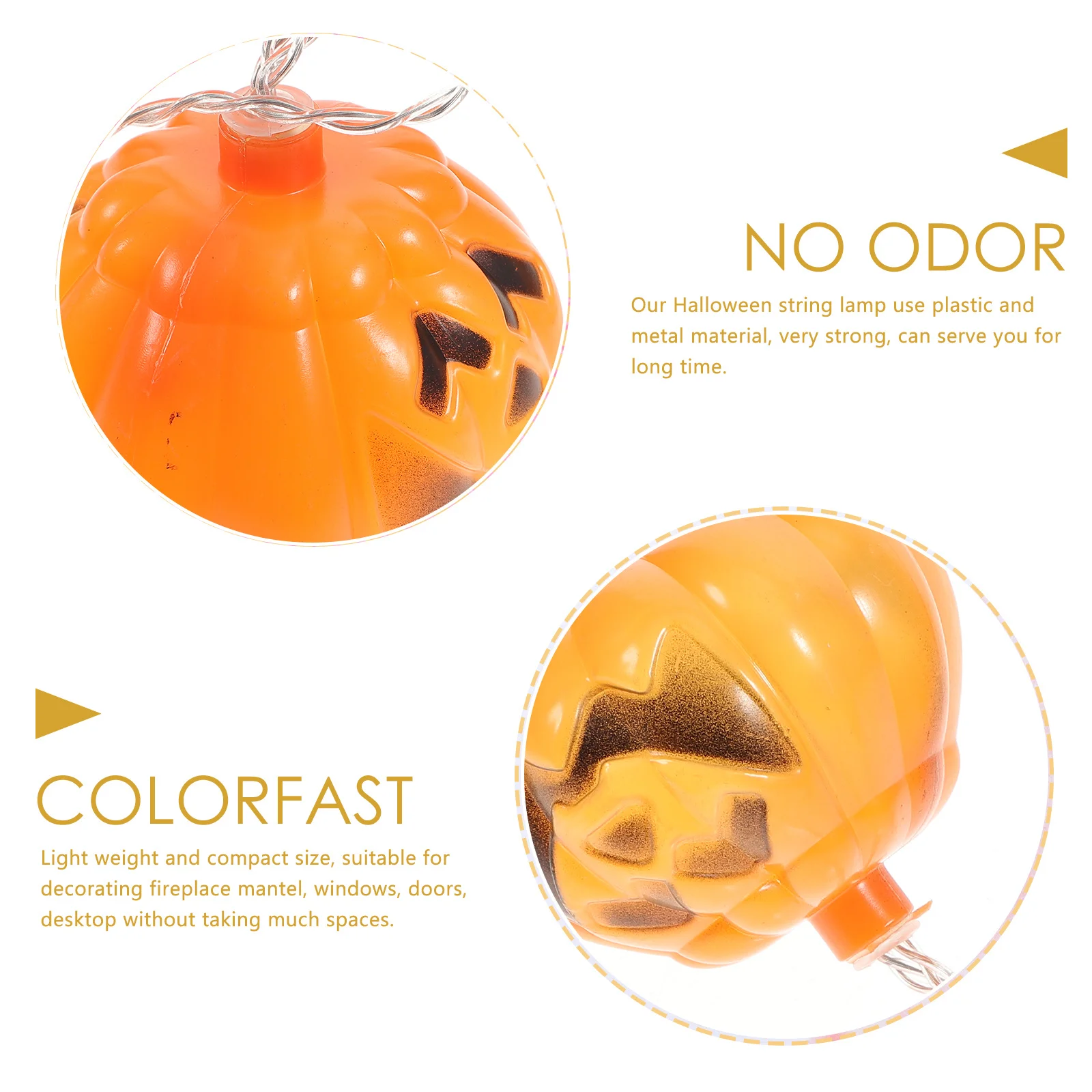 

Halloween Pumpkin LED String Light USB 3 Meters 20 Leds Decorative Festival Light for Party Home Halloween Accessory