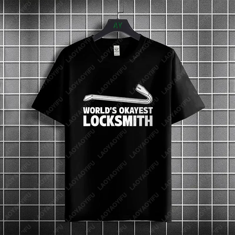 Funny Professional Locksmith Graphic T-shirt with 