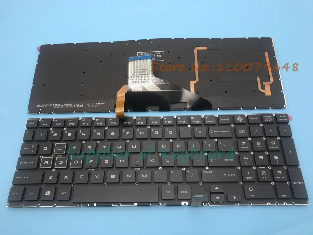 

NEW US Keyboard For HP OMEN 15-DC 15-DC1000 15-DC0010N 15-DH 15-dh0000 15-dh1000 15-dh0015nr 15-dh1019nr 15-dh1020nr 15-dh1050nr