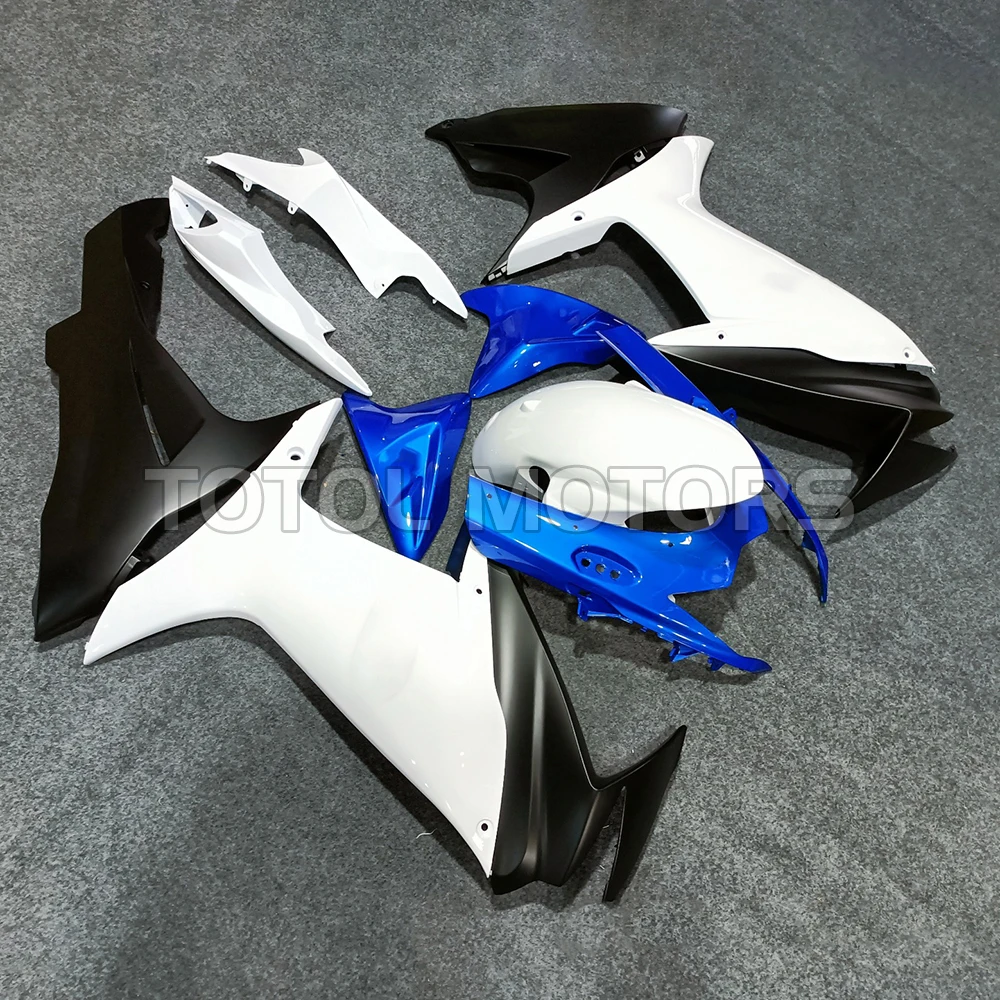 Motorcycle Fairings Kit Fit gsxr600 750 2011 2012 2013 2014 2015 2016 2017 2018 L1 High Quality Bodywork Set White Blue Black