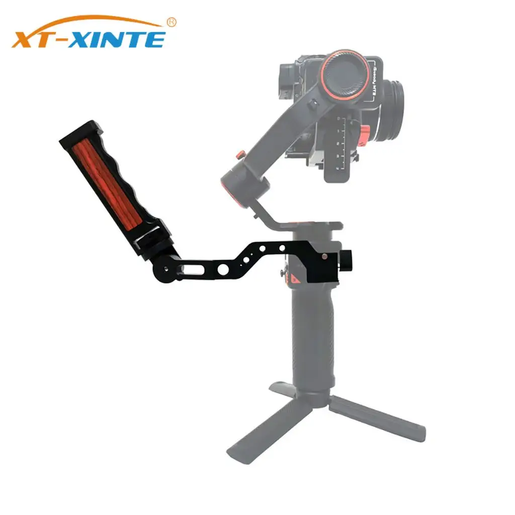 

L-Type Bracket Stand for Hohem MT2 M6 Camera Gimbal Stabilizer Handle Grip Extension with 1/4 3/8 Mounting Hole Cold Shoe Mount