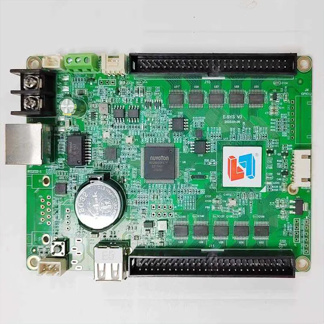 LS-E5 Control Card Single Dual Color LED Display Control Card Advertising Screen Secondary Development Support