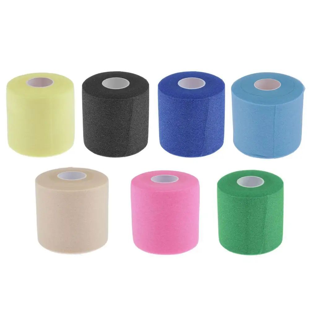 Athletic Sponge Bandage Tape Non Adhesive Elastic Pre Wrap Protective Layer for Sports Fitness Care view 3