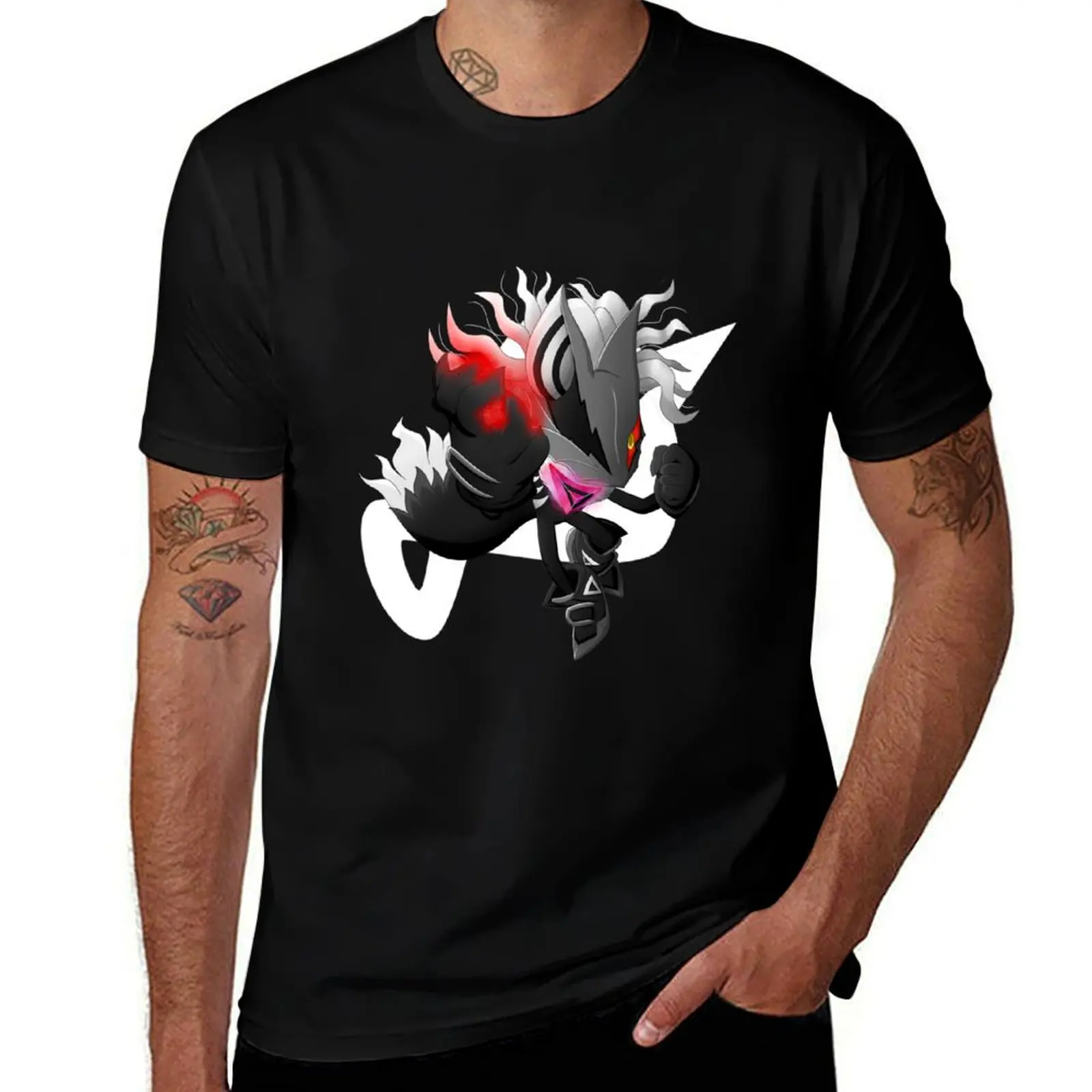 Infinite the Jackal T-Shirt Holiday All Match T-Shirt