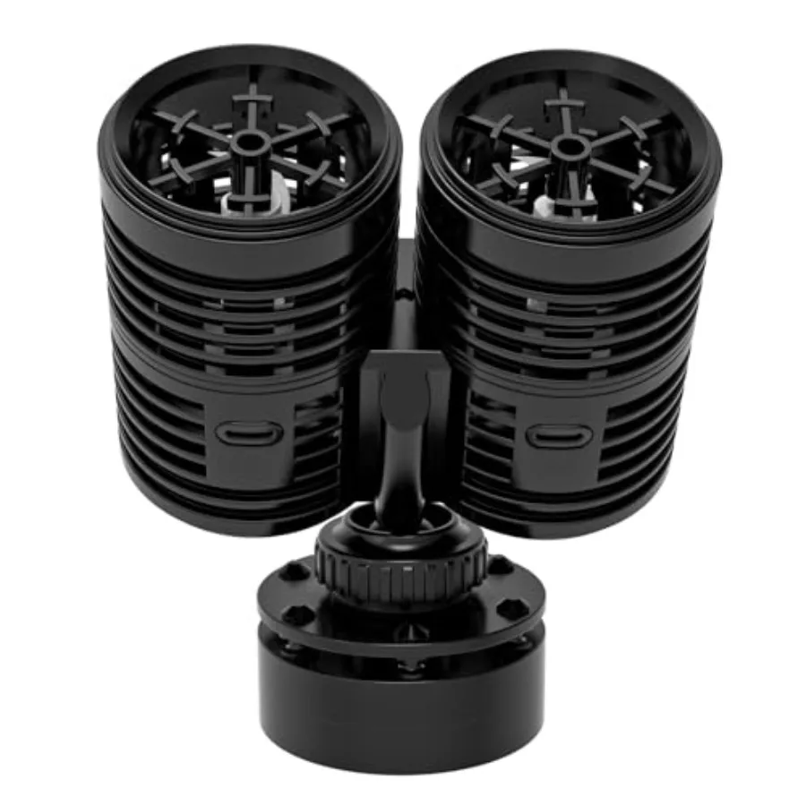 

Aquarium Wave Maker, Submersible Circulation Pump with Magnetic Mount for 60-150 Gallon Fish Tanks, Dual Powerhead for Freshwat