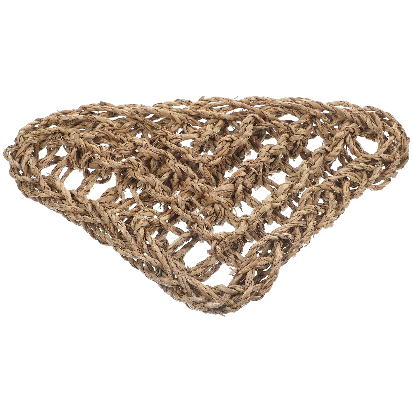 

1 set Straw Hammock Reptile Bearded Dragon Gecko Bed Habitat Hanging Net Toy Pet Resting Mat Lizard Plaything Durable Easy