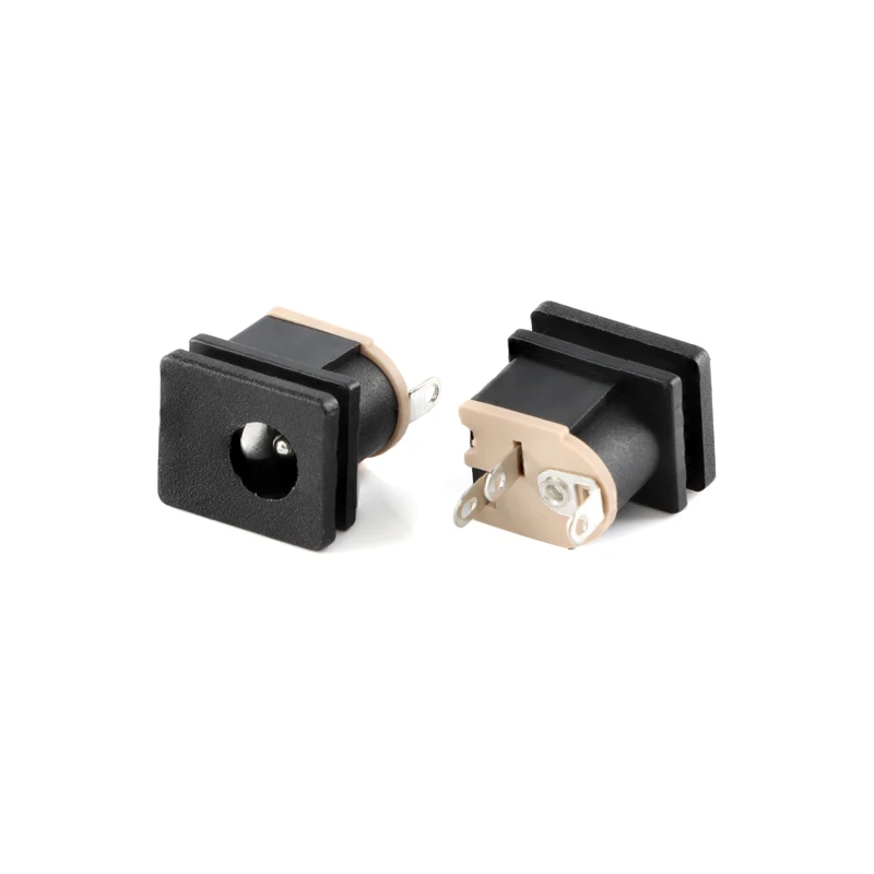10-Pack DC-044 DC Power Socket – 5.5 X 2.5mm, 3-Pin Power Interface, 5.5x2.1mm Compatible, For DIY Electronics, Power Adapters, And Circuit Boards