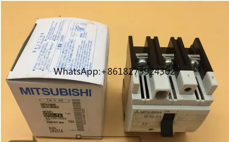 

Original neMitsubishi air switch NF50-FA 3P 5A 10A 15A 20A 30A 40A 50A wamly for 1year