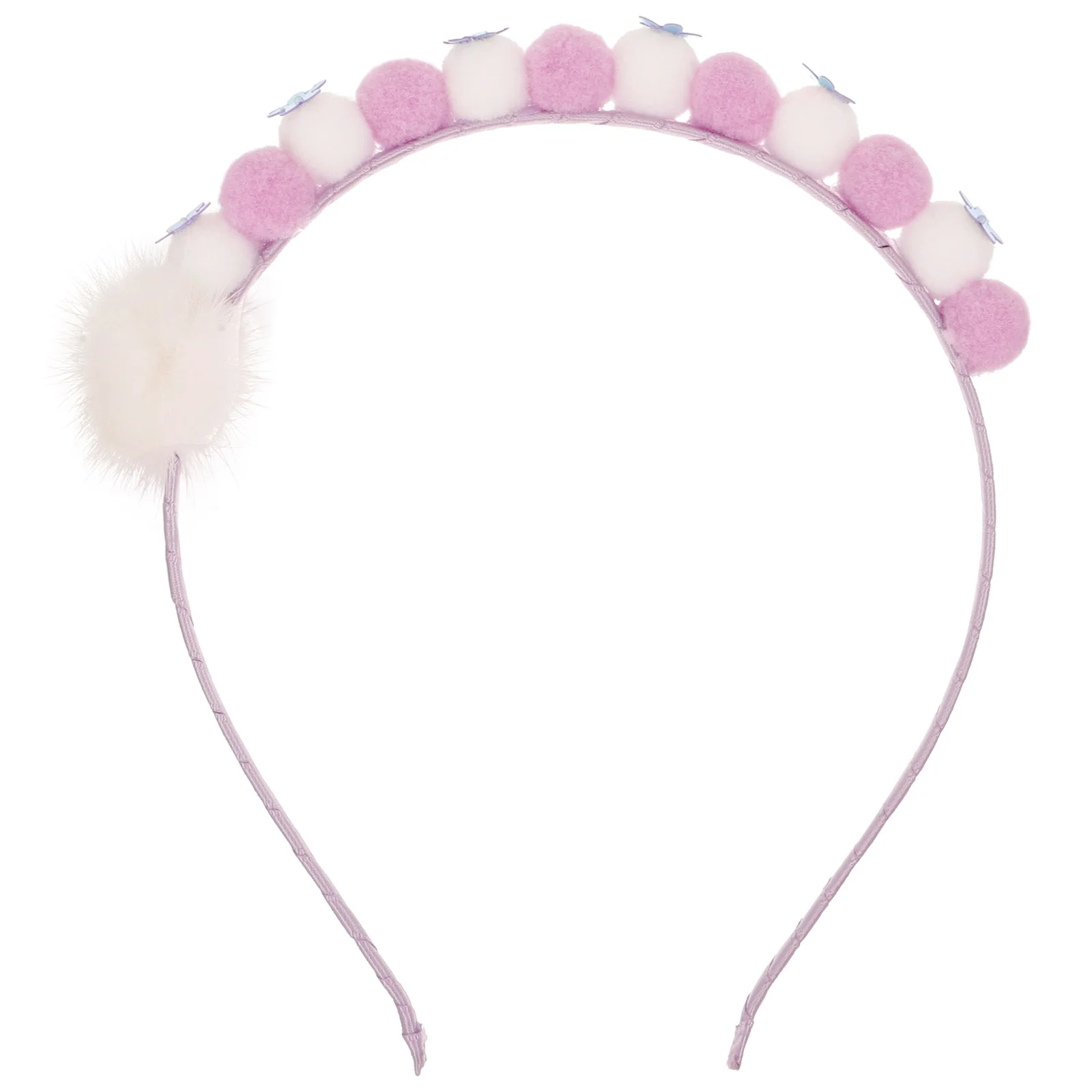 

Cute Furry Ball Headband Decorative Hair Accessories For Party Festival Cosplay Little Headband Elegant
