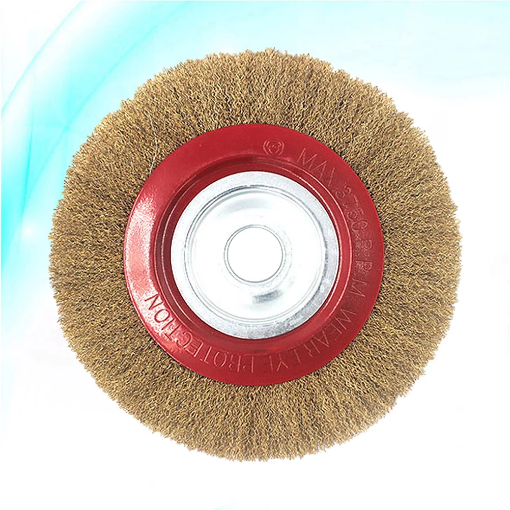 

5 Inch Steel Wire Brush Polishing Wheel for Drill Rust Removal Cleaning Tool Oxide Layer Grinder Buffing Machining Process