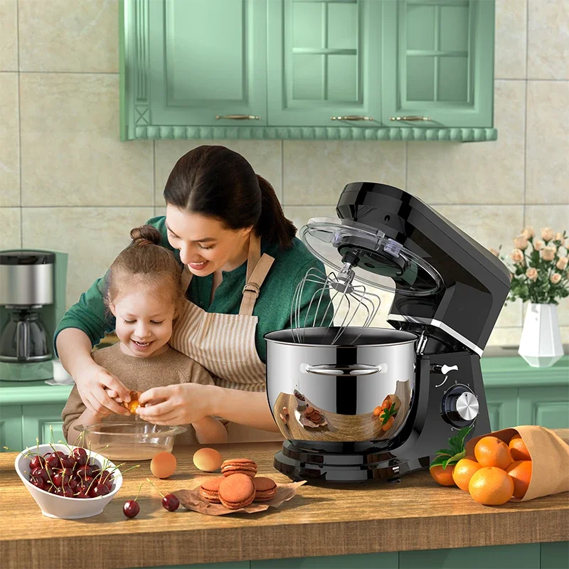 เครื่องใช้ในครัว 5.5/6/7/8/10l Batidora แป้งเค้กผสมชามเครื่องอาหาร Aid ห้องครัว Stand Mixer เครื่องผสมอาหาร