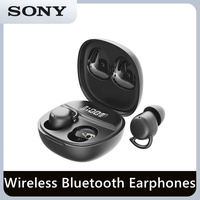 Sony New Generation Sleep Earbuds Mini Wireless Headphones Bluetooth Sports Earphones HIFI Skin Friendly Sleep Headset With Mic