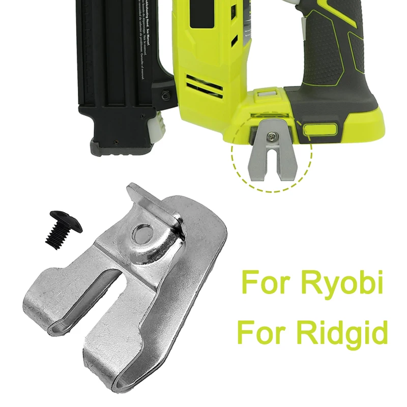 Belt Clip Hook with Screw for Ryobi for Ridgid Impact Driver Drill Holder Accessories Electric Drill Belt Hook Power Tool