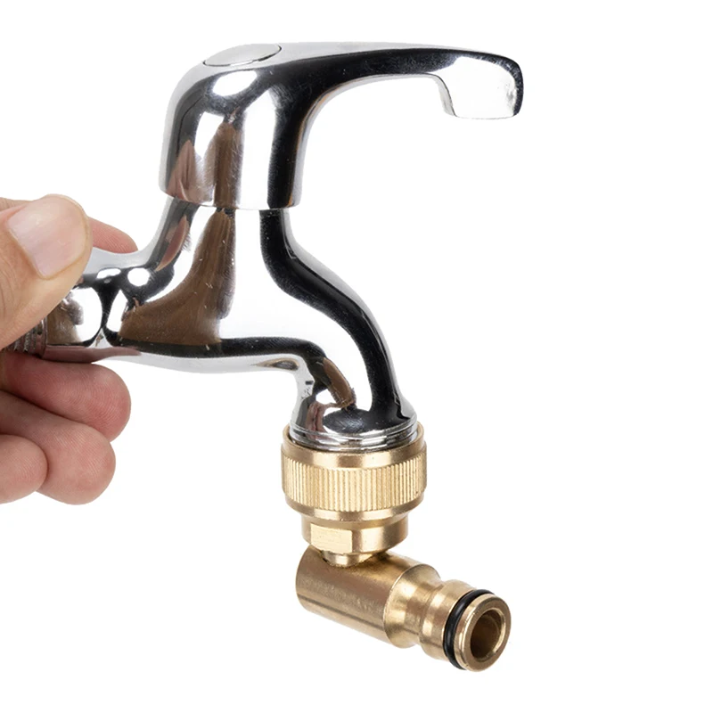 Hose Reel Swivel Elbow Quick Connector For Hoselock Plug 3/4in BSP Female Outdoor Garden Hose Faucet Adapter