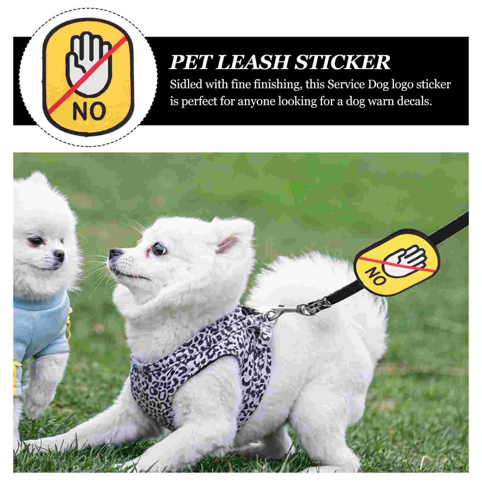 Pet Social Post Leash Decal for Label Puppy Decals Applique Sticker Stickers Man