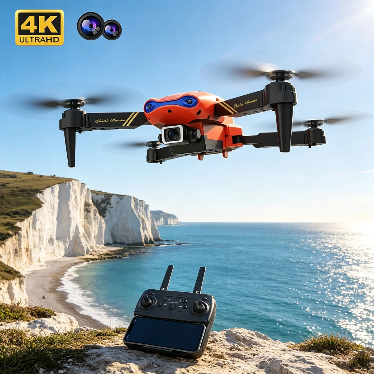Kids Toys Drone - طائرة E99 RC بدون طيار جديدة