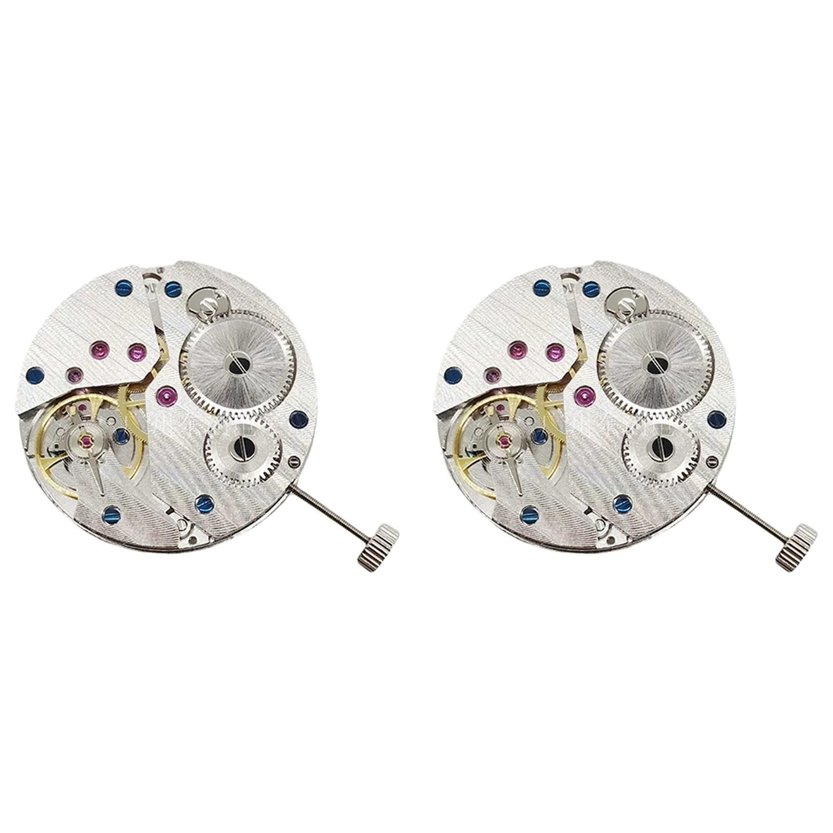 2X ST3600 Movement 17 Jewels ETA 6497 Movement Model Watch Part Fit For Men's Watch Hand Winding Mechanical Movement
