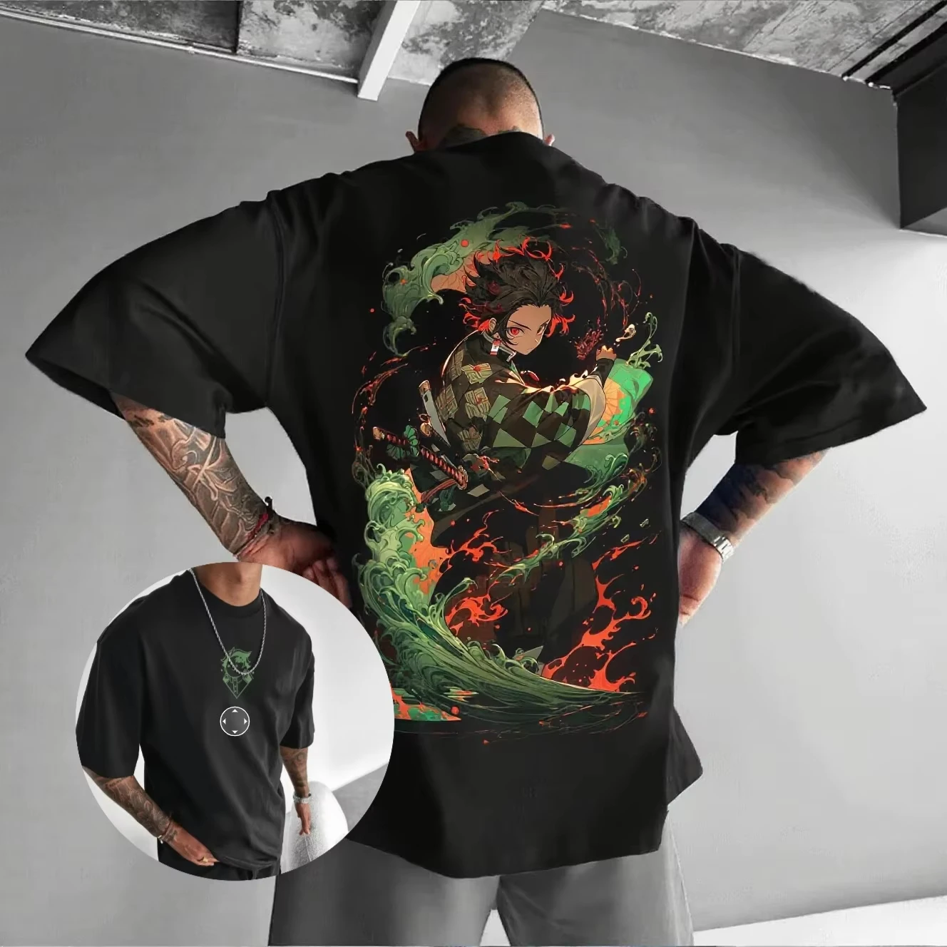 

Kimetsu No Yaiba Аниме Мужчины Женщины Футболка с коротким рукавом Лето Y2k Хлопковая футболка с рисунком Уличная одежда Повседневные топы Убийца демонов с принтом