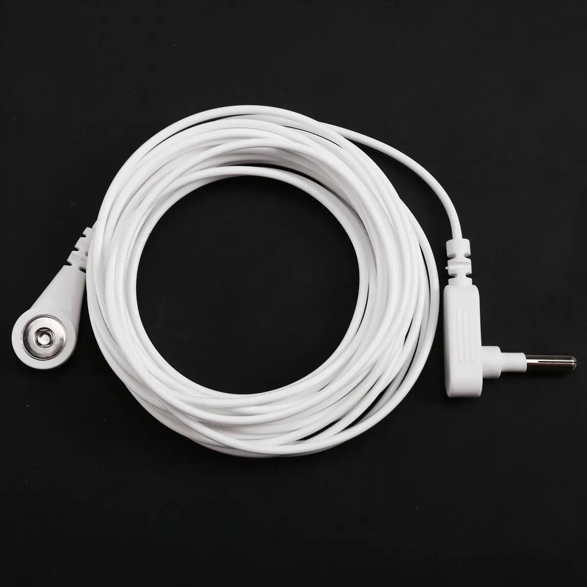 giftnew New Grounding Copper Rod with 12M Grounding Wire Monthly Grounding Pad Product Universal Kit Outdoor Reduce Inflammation