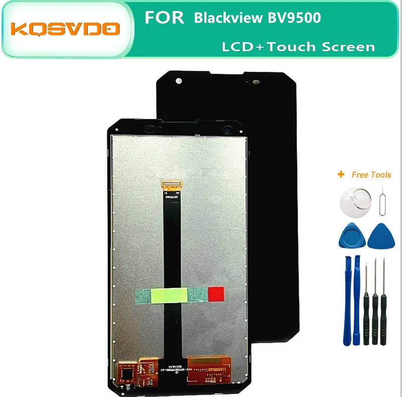 

New LCD Screen For Blackview BV9500 BV9500 Pro bv9500 plus LCD Display Touch Screen Digitizer Accessories Assembly Repair Tools