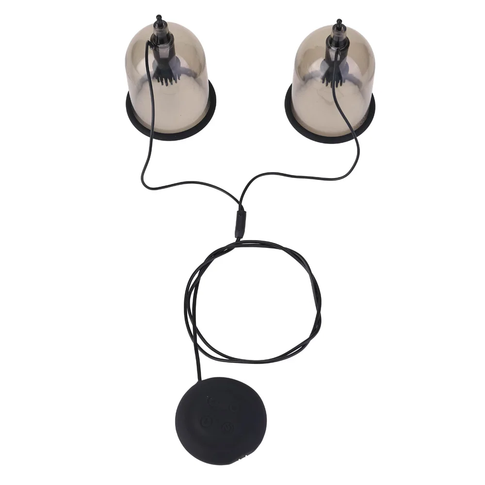 هزاز شفط الثدي الدوار، اللسان الكهربائي - مدلك محاكاة، لعبة الجنس الحميمة للبالغين