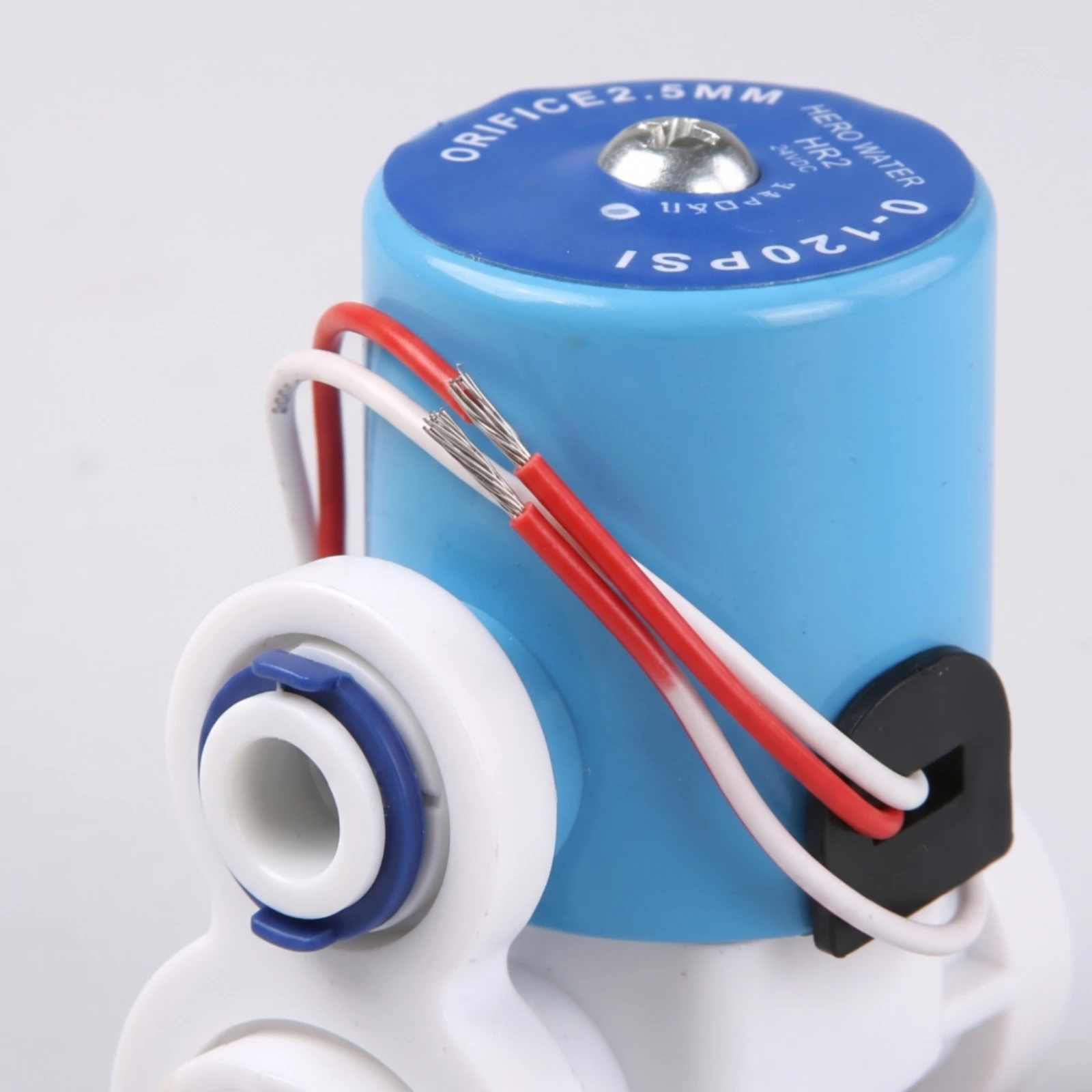 Normally Closed Solenoid Valve Compact Water Inlet Valve One-Way 12V for DIYers, Inverse Osmosis System
