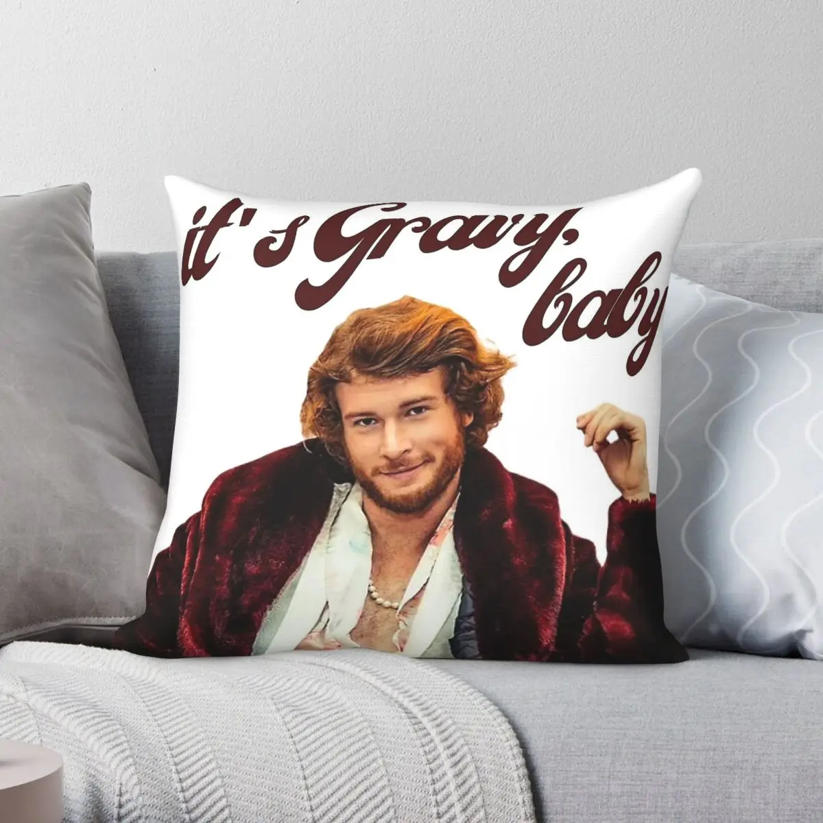 Yung Gravy Baby Square Pillowcase Polyester Linen Velvet Creative Zip Decorative Throw Pillow Case Car Cushion Cover 18