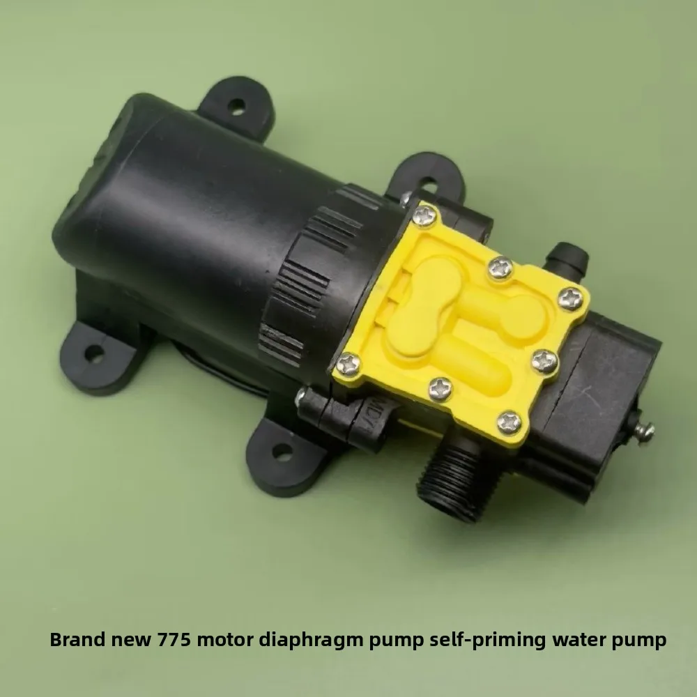 Brand New 12V Electric Sprayer, High-pressure Agricultural Water Pump, 775 Motor Diaphragm Pump, Self-priming Pump