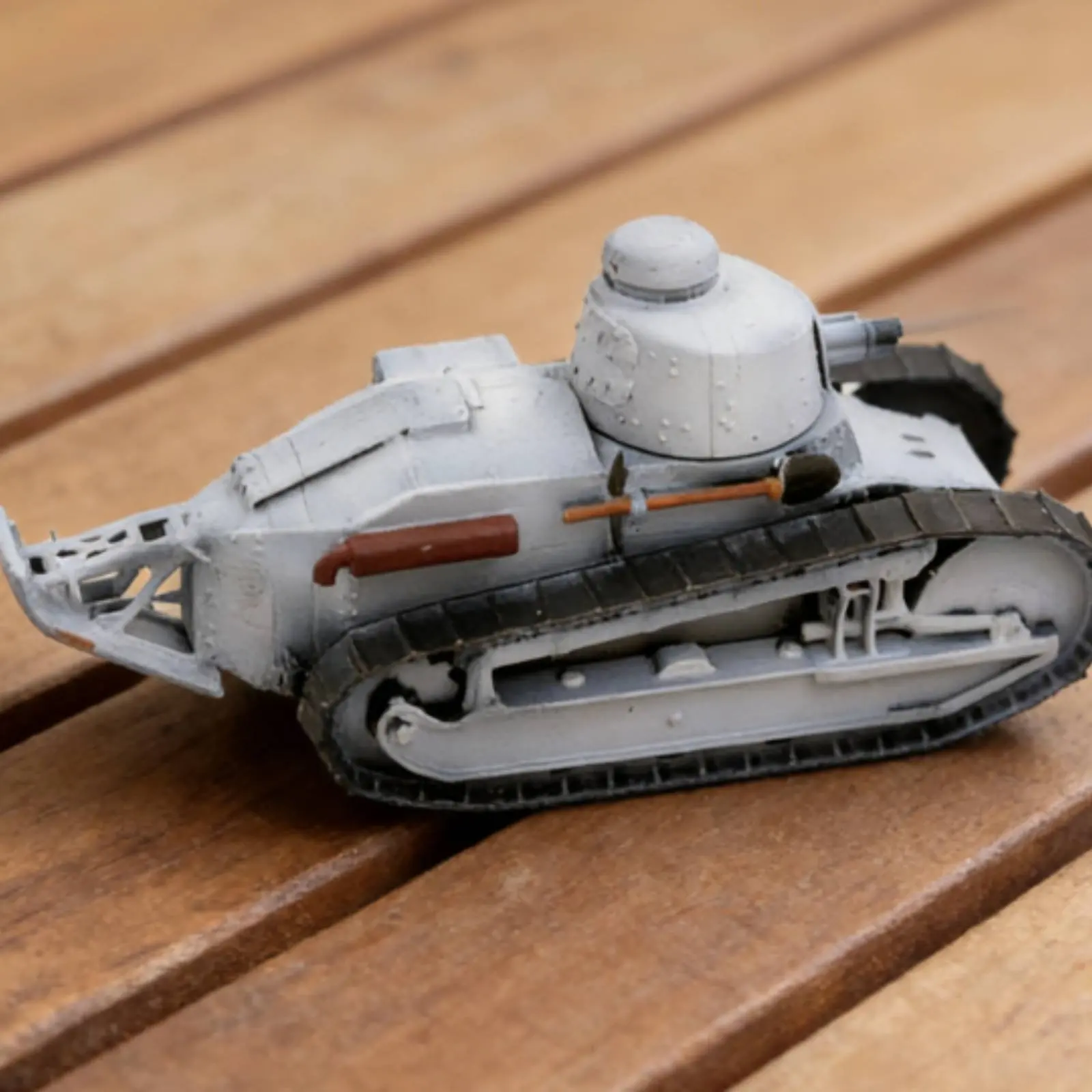 

1/72 French FT Small Armored Vehicle Model Three-Dimensional Printed Finished WW1 Armored Vehicle Model Vehicle Model