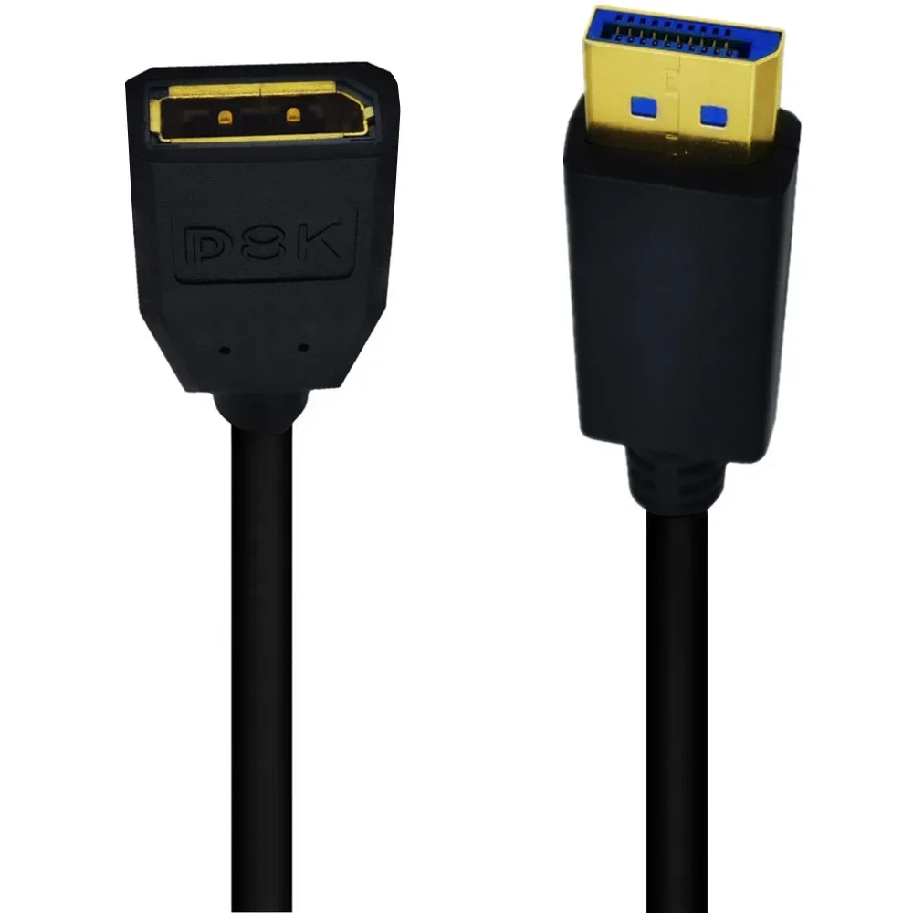 Кабель DisplayPort 1,4, удлинительный кабель DisplayPort 8K, удлинительный кабель HD DP-DP 1,4 В, до 8K/60 Гц, 4K/144 Гц