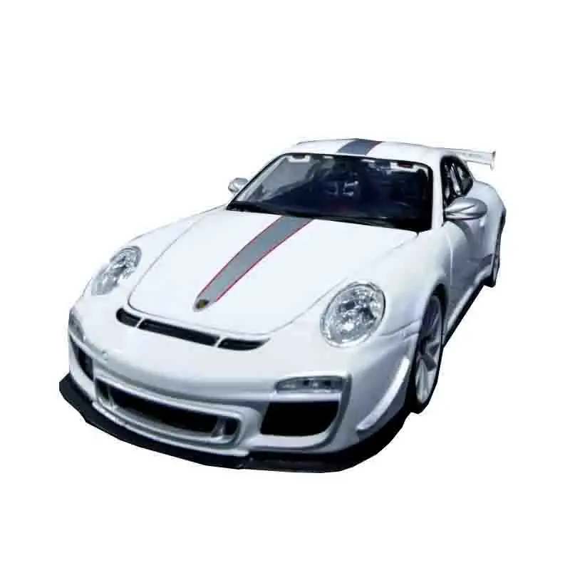 Nowość w magazynie Bburago 1:18 Porsche 911 GT3 RS 4.0 Metalowy Model Porsche 911 Samochód Sportowy Odlewany Model Zabawka Samochód Prezent dla Dzieci