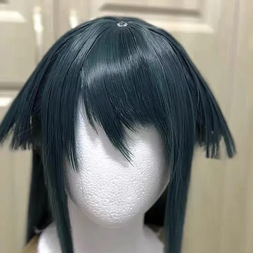 Anime The Song of Saya Saya Cosplay Wig Women Green Long Hair Heat Resistant Synthetic Wigs Halloween Carnival Prop