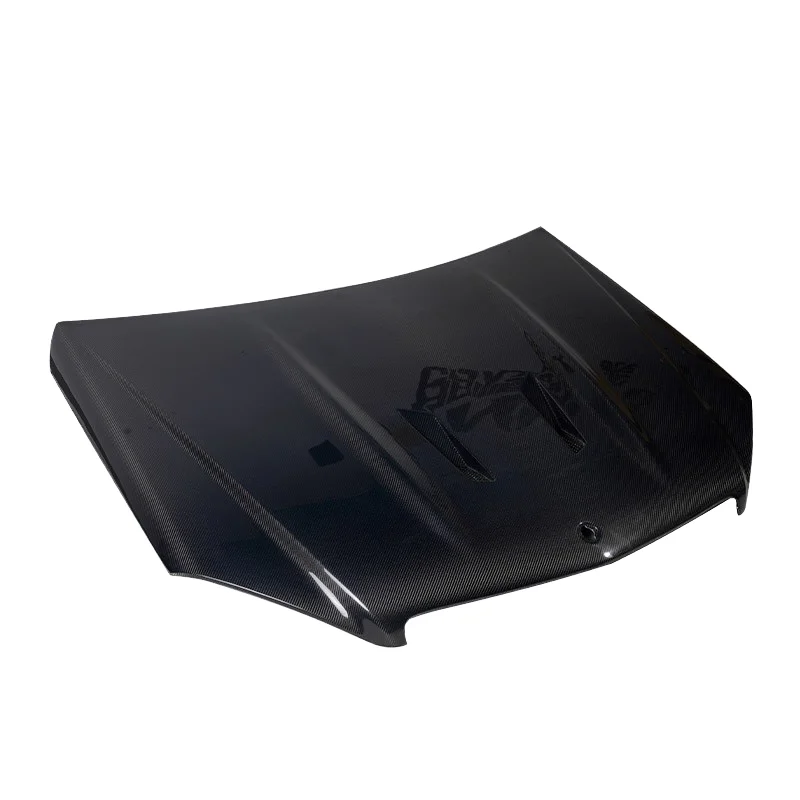 

For W204 C63 - Engine Hood Single- and Double-Sided Carbon Fiber New Condition Options for Early Stage Models