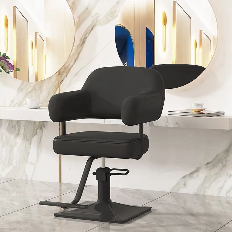 Lifting Internet celebrity trendy store hair cutting chair perm and dyeing beauty salon barber chair, barber shop rotating chair