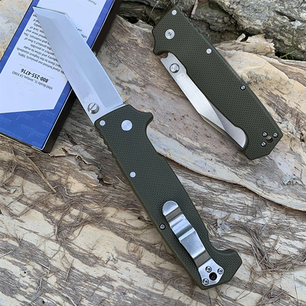 SR1 Cold Outdoor Pocket Folding Knife CPM-S35VN Steel Military Tactical Bushcraft Hunting Cool Knives Self Defense EDC Tools