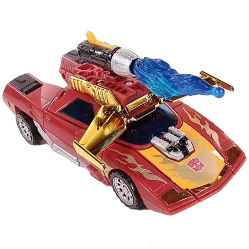 ในสต็อก TAKARA TOMY Transformers C-05 Hot Rod หุ่นยนต์สะสมตัวเลขของขวัญวันเกิด