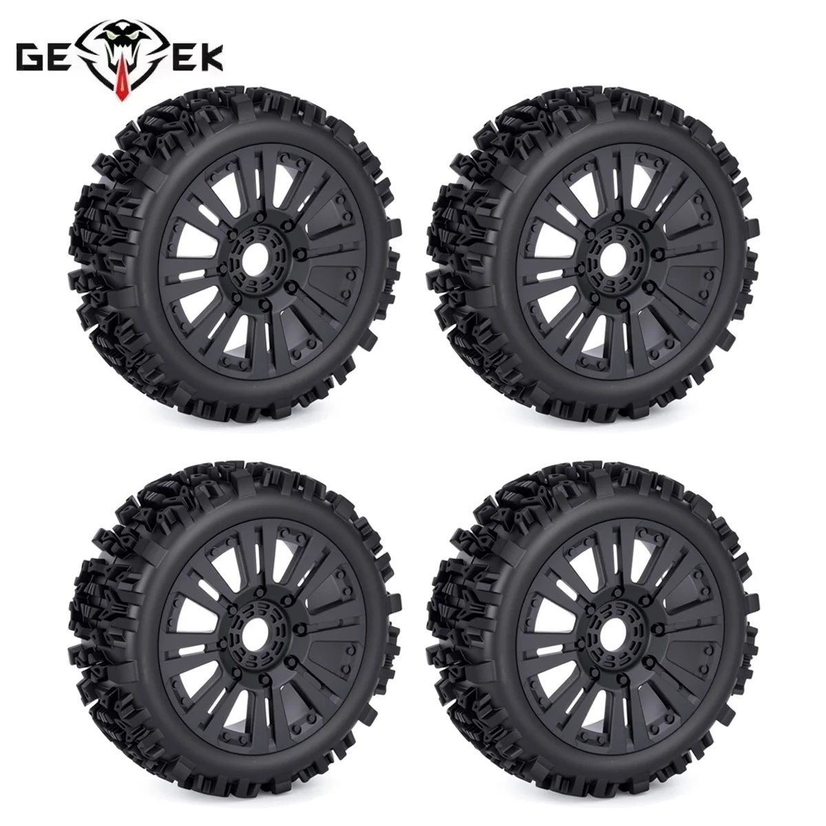 

4 шт. 1/8 RC внедорожные багги, колеса 121*43 мм для ARRMA Typhon Talion Traxxas Redcat Team Losi Kyosho HPI HSP VRX RC Car