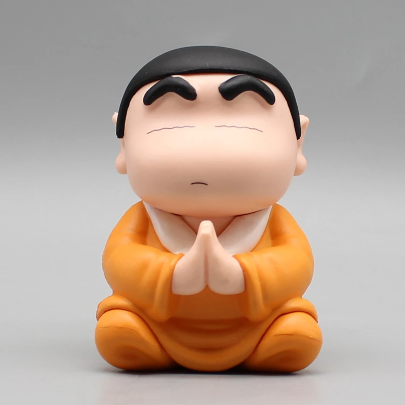 8cm Cartoon Crayon Shin-chan Cos Buddha Anime Figure Toys Kawaii Car Ornament Gift Model Statue Collection Toy For Childrens