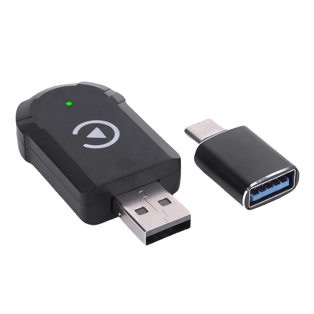 Przewodowy do bezprzewodowego Carplay i Android Auto Mini Adapter Auto Connect AI Box OTA Online Upgrade dla przewodowego CarPlay Android Auto Cars
