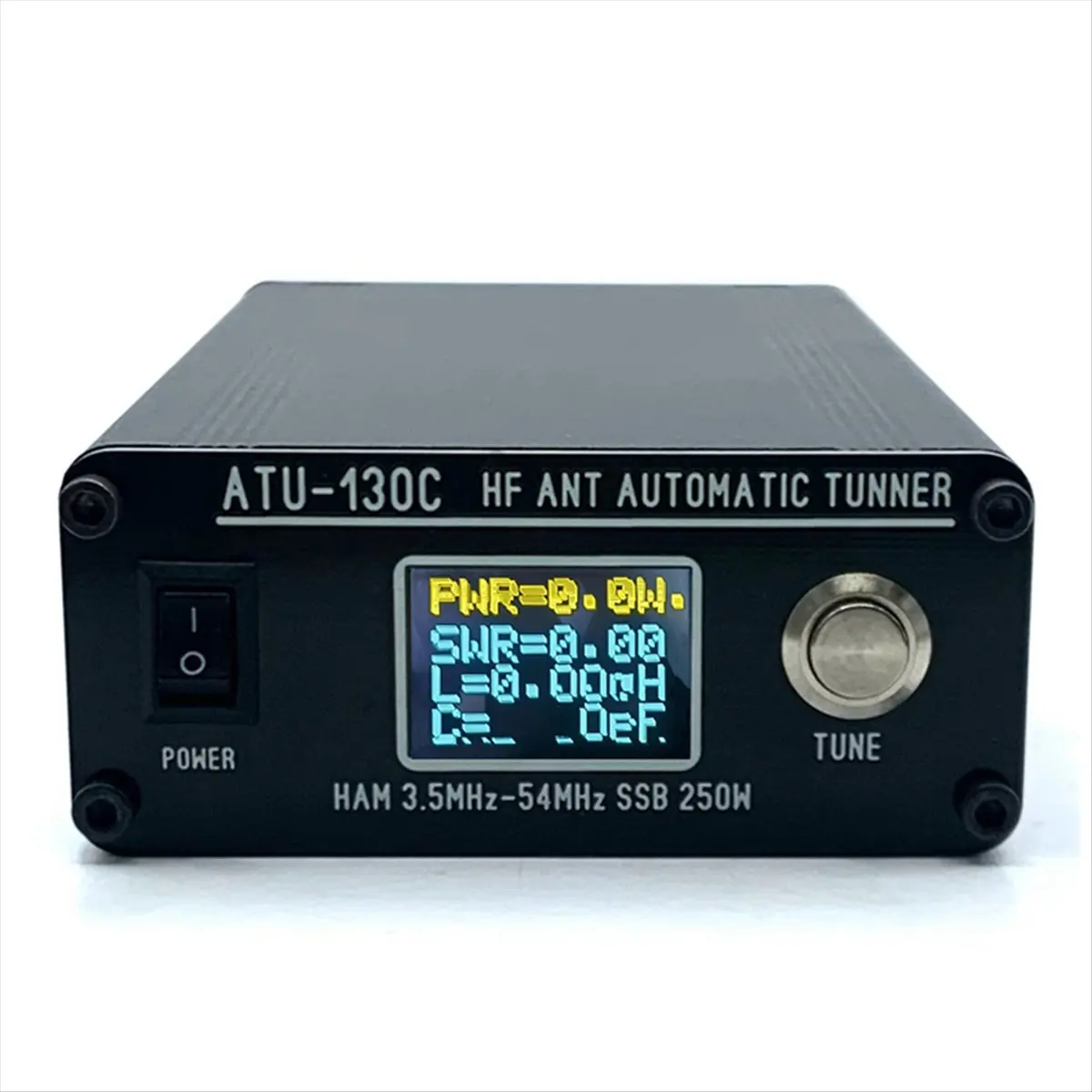 L73A NEW New ATU-130C 250W 3.5MHz-54MHz HF Automatic Antenna Tuner Supports AM FM CW SSB for Amateur Radio HF Transcceiver