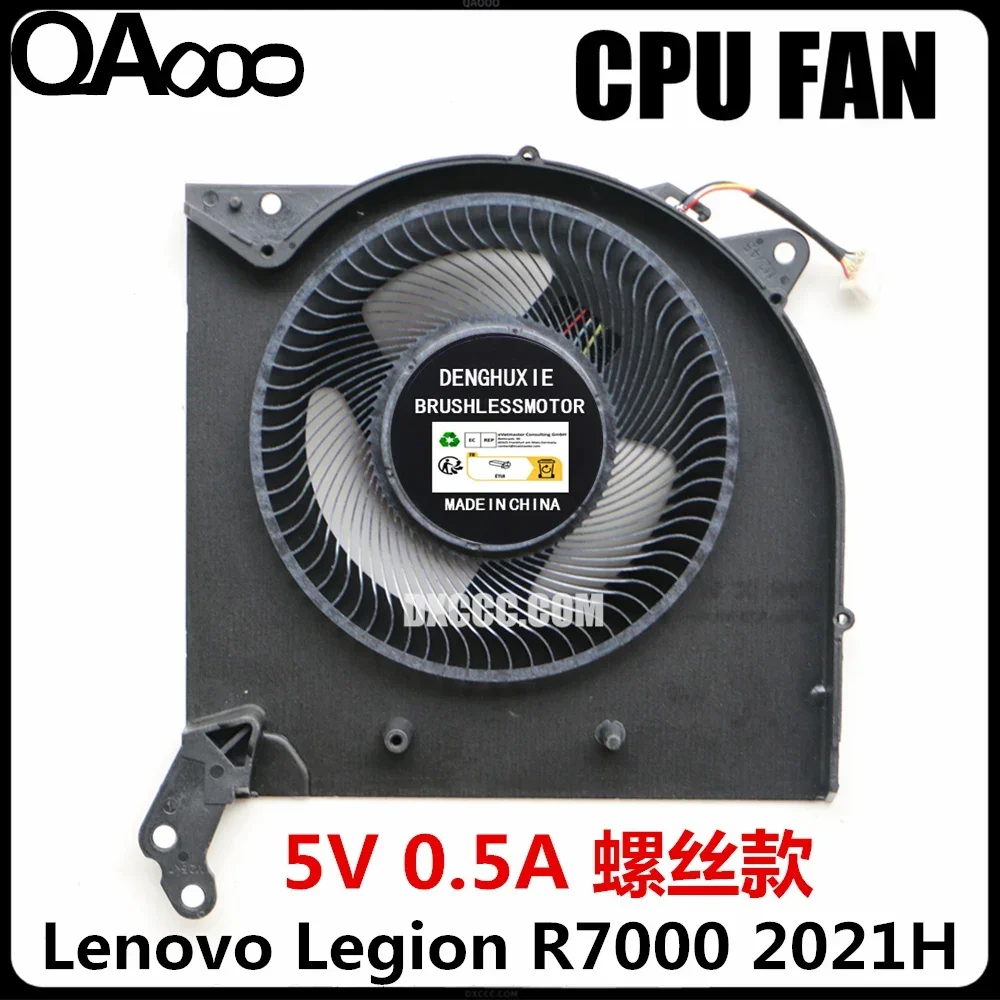 LAPTOP CPU FAN FOR LENOVO Legion 5-15ACH6 Legion 5-15ACH6H R7000 R7000P 2021 82JW CPU COOLING FAN 5V & 10V
