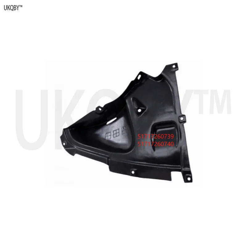 

Накладка на колесо, передняя часть, правая передняя накладка, нижняя левая 51717260739 51717260740 51718055019 51718055020