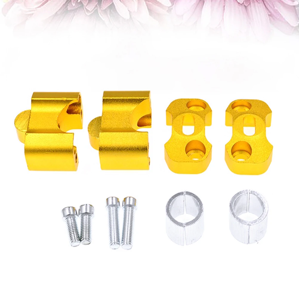 

Variable Diameter Handlebar Pressing Aluminum Riser Motorcycle Fat Clamp Bike Professional