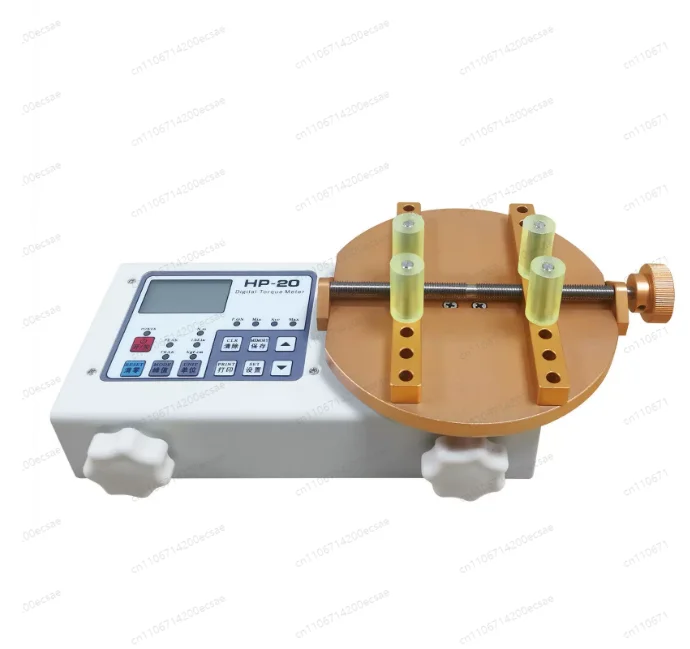 HP-10 Split Type Bottle Cap Digital Torque Tester, Digital Display Torque Measuring Instrument with Test Disk
