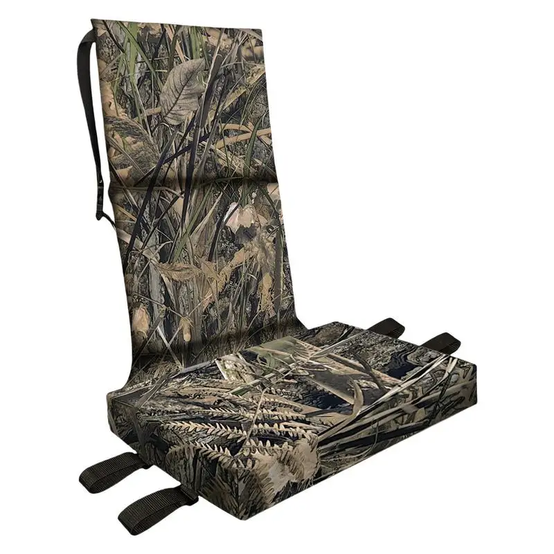 Hunting Tree Seat Water Resistant Hunting Cushion Comfortable Sitting Pad Tree Stand Accessories Heavy Duty Camouflage Tree