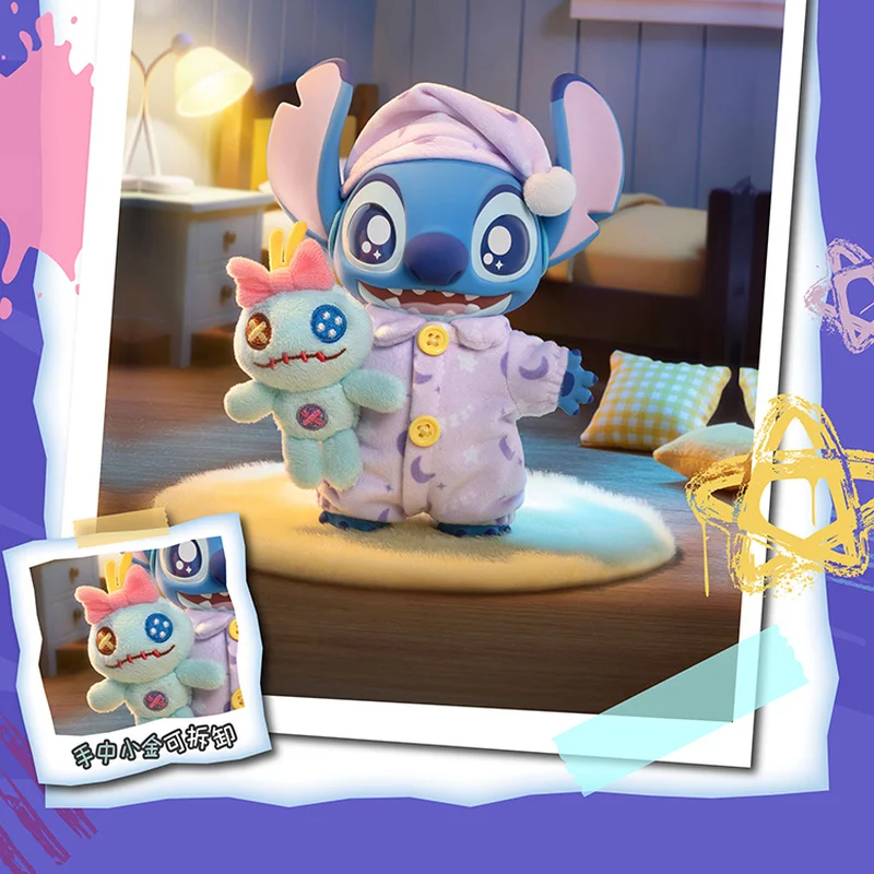 

Hot New Toptoy Stitch Dress Up Show Series Plush Blind Box Model Vinyl Doll Cute Stitch Toy Children'S Surprise Gift Ornament