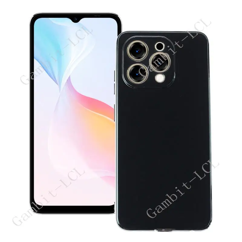 Capa anti-queda para doogee n55 pro plus n55plus silicone macio tpu original à prova de choque capa traseira em doogee n55 plus escudo