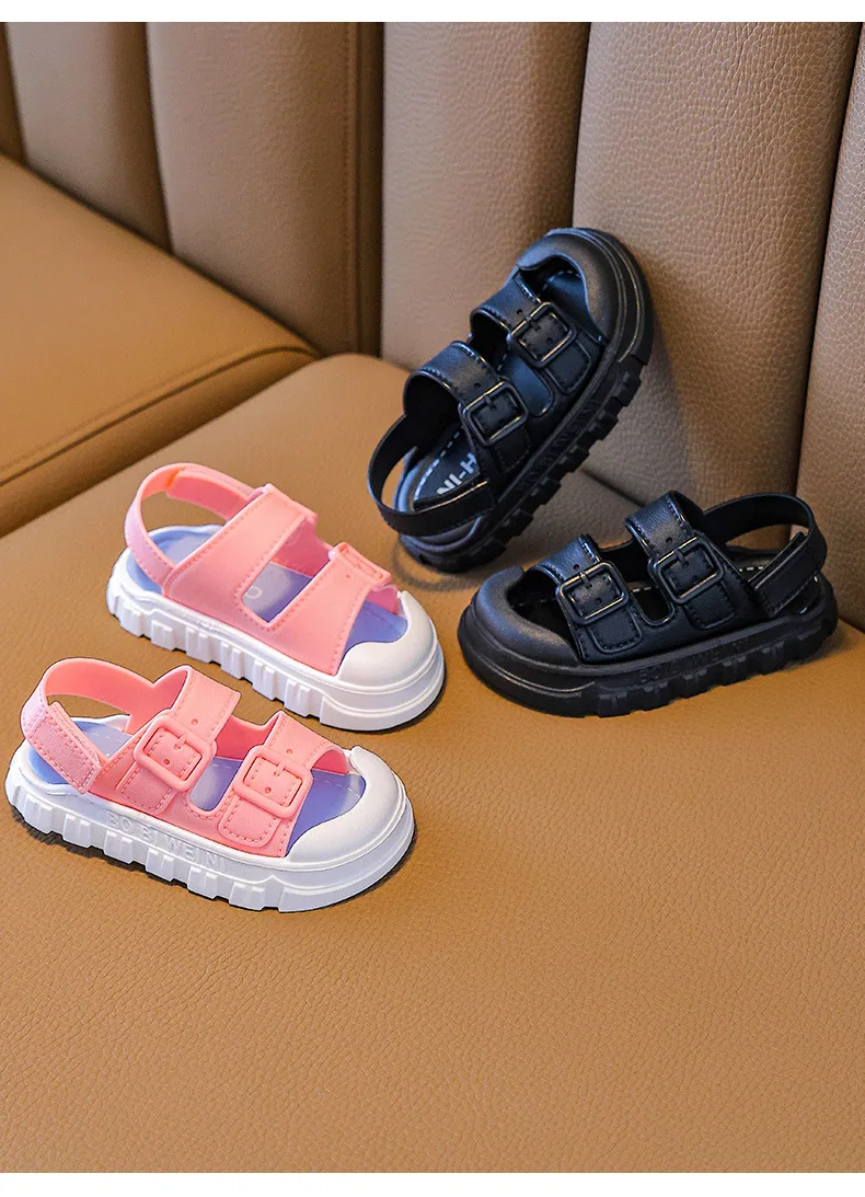 2026 Kinder Sandalen Jungen Mädchen Strandschuhe Weiche Leichte Geschlossene Outdoor-Sandalen für Kleinkinder Babyschuhe Sommer – Detail 16